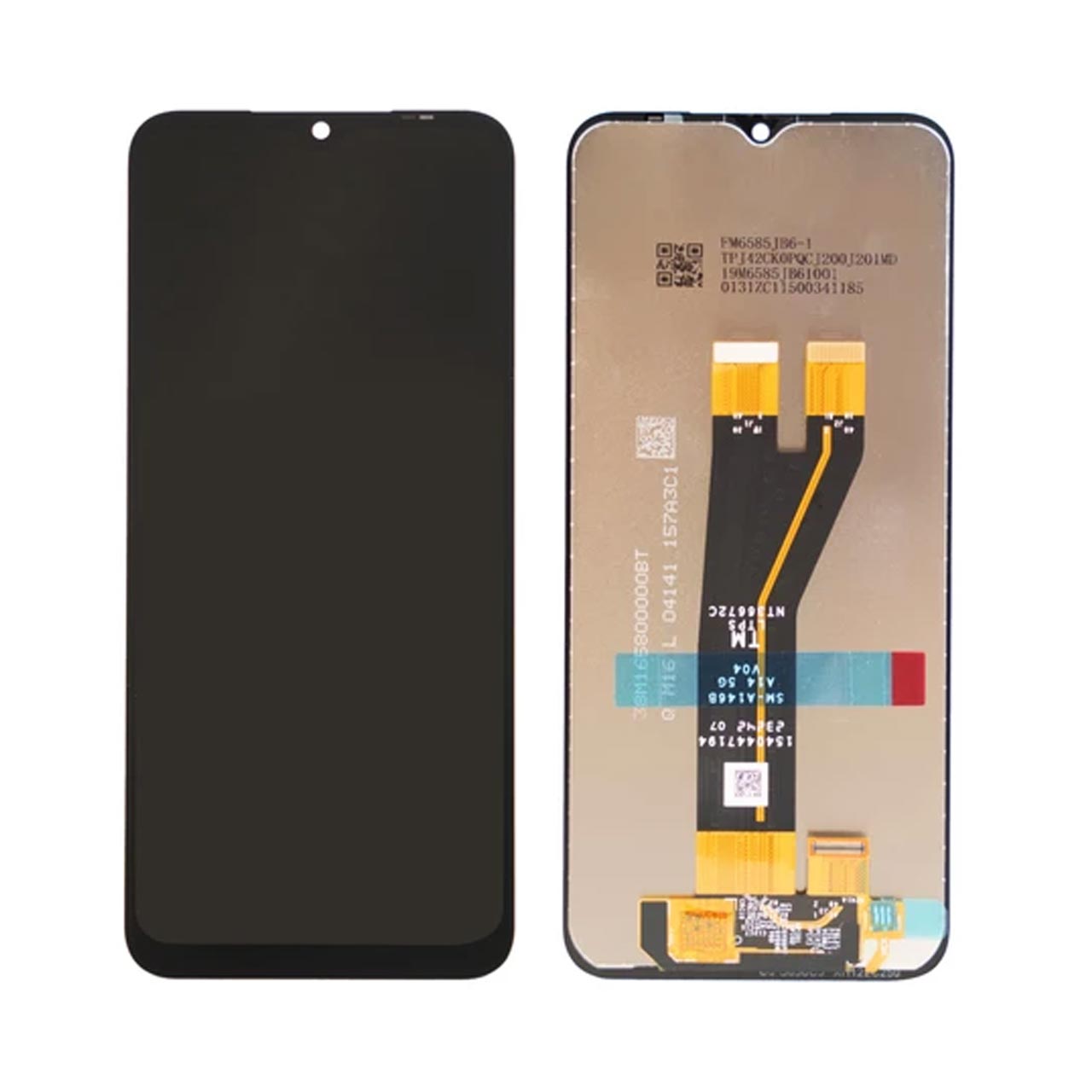 LCD SM-A146B/A145F (A14 5G/4G 2023) BLACK (BIG CONNECTOR) (NF) (Service Pack)