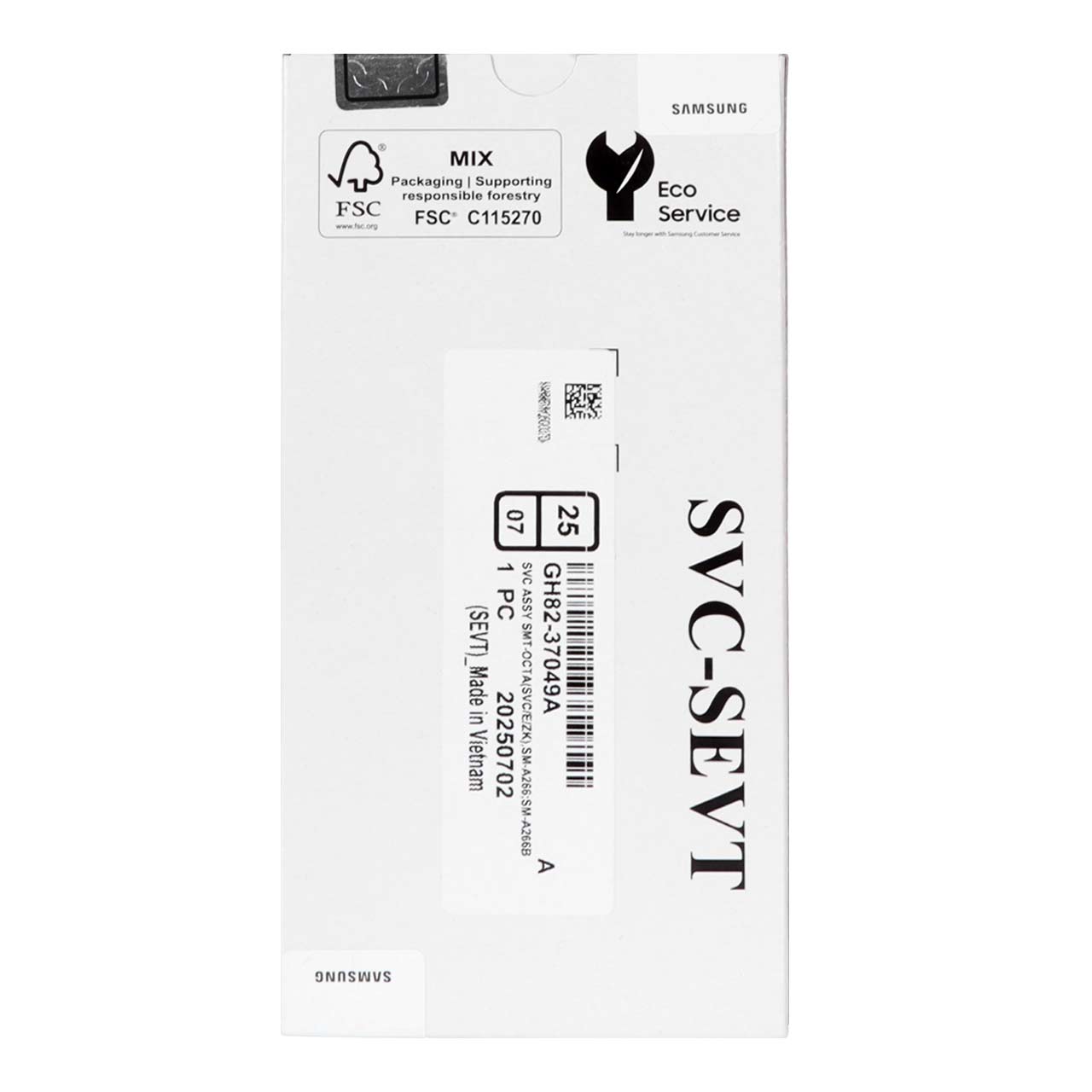 LCD SM-A26 (A266) BLACK (Service Pack)