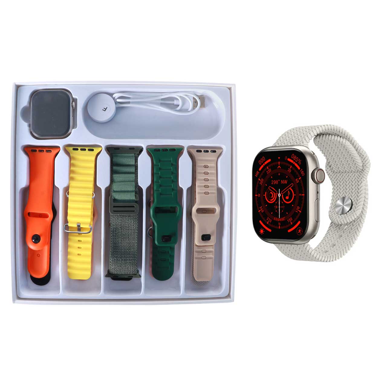پک ساعت هوشمند WISME مدل WS-X21 - طلایی