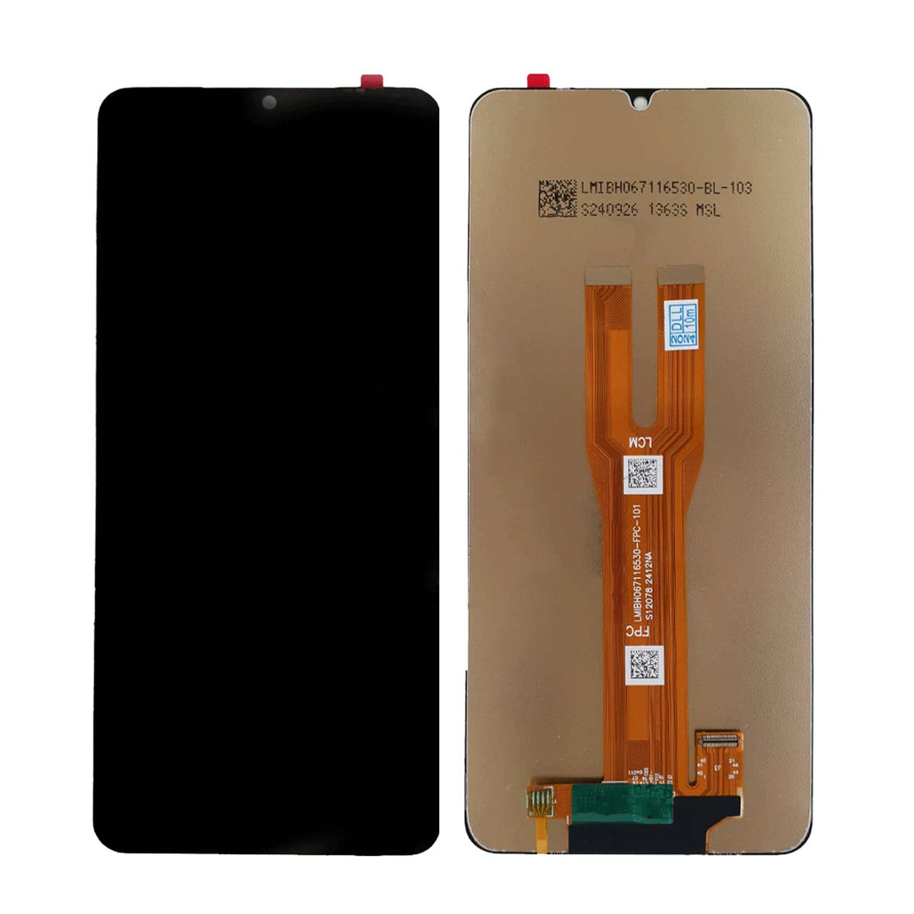 LCD SM-A075 UK Black (NF) (Service Pack)