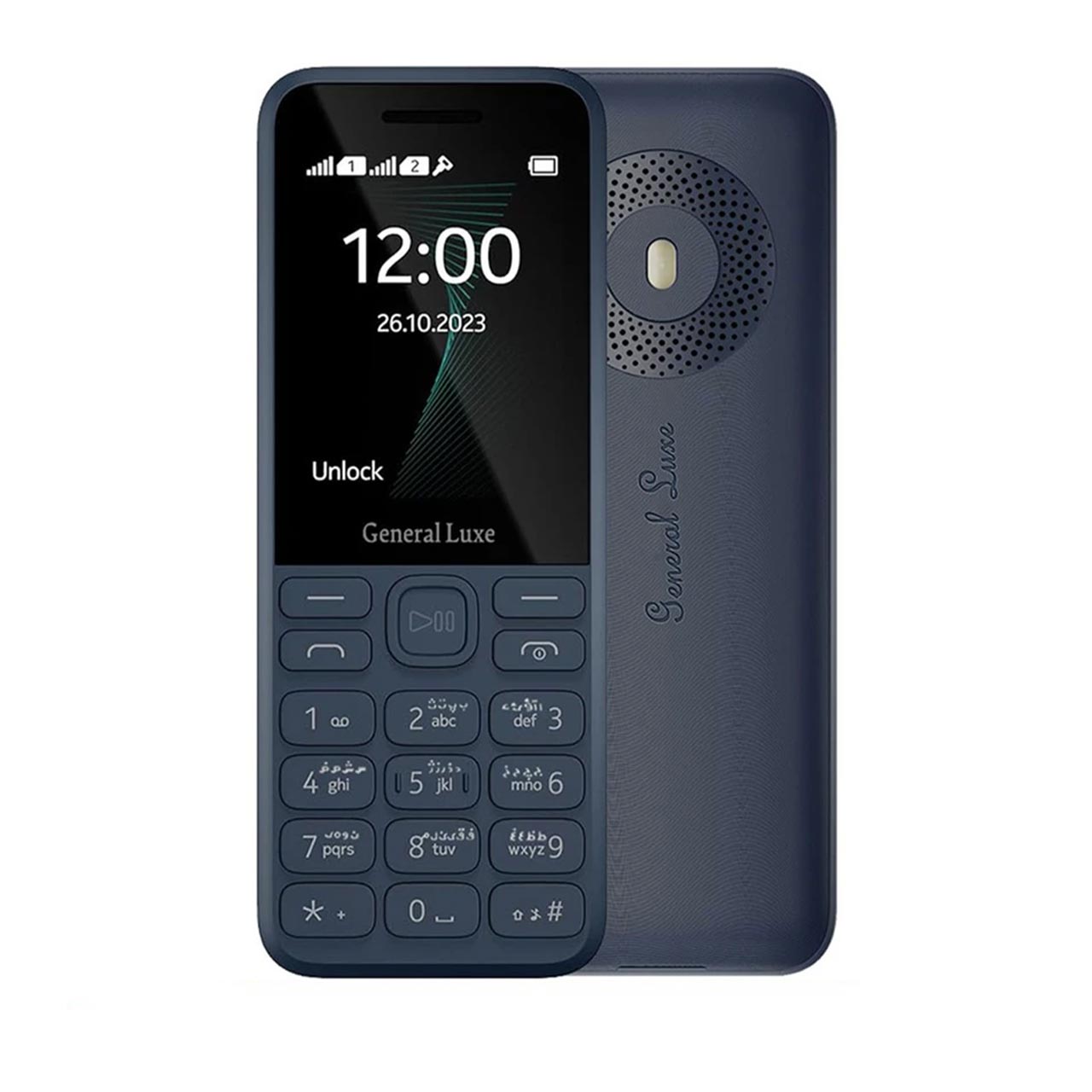 گوشی موبایل General Luxe مدل 130 دو سیم کارت - مشکی