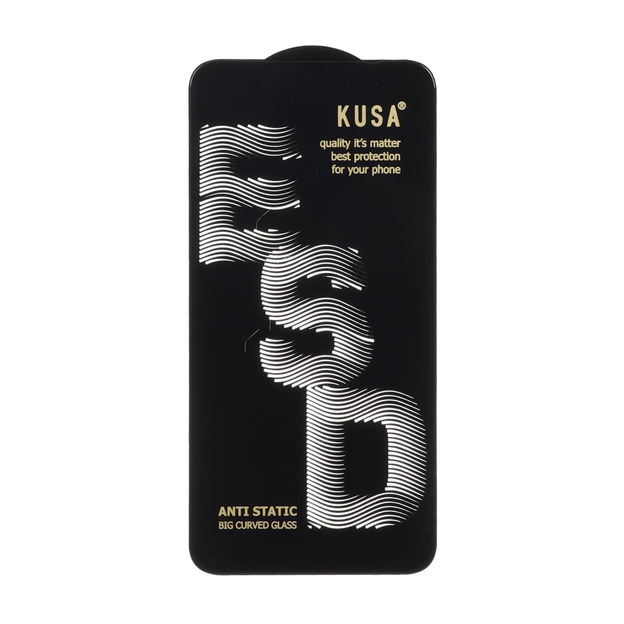 محافظ صفحه نمایش شیشه ای Full Cover Kusa Anti Static ESD مدل Xiaomi Redmi 15C / Poco C85