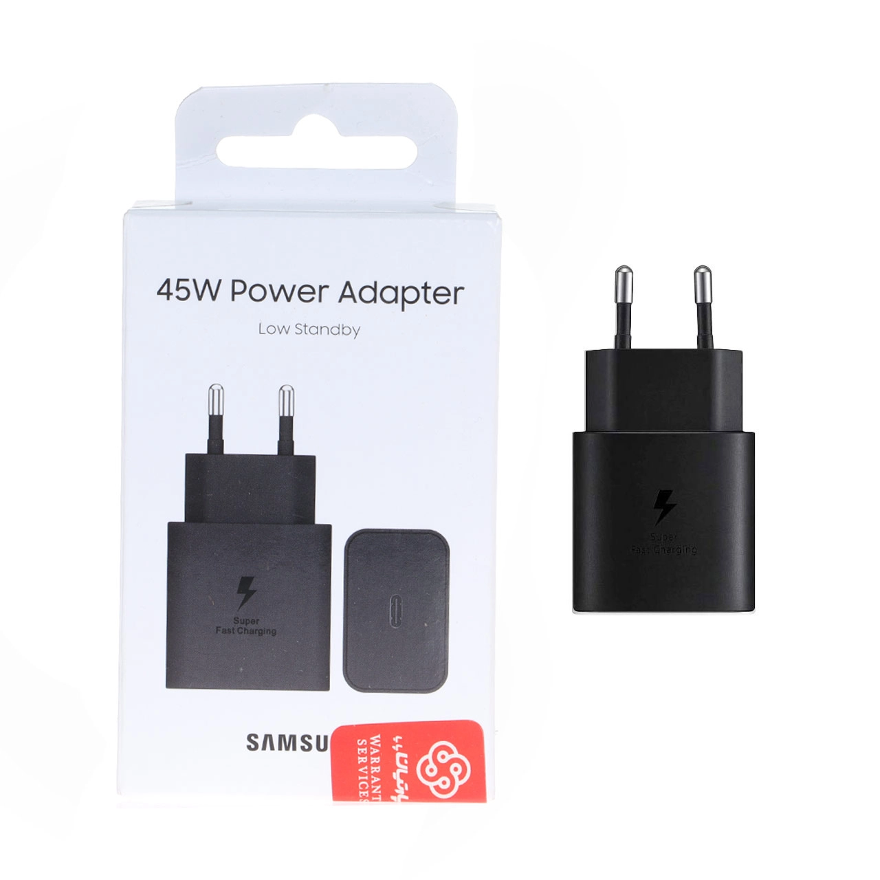 شارژر دیواری PD و فست تک پورت Samsung مدل EP-T4511 45W - مشکی (گارانتی پارتیان پایا)