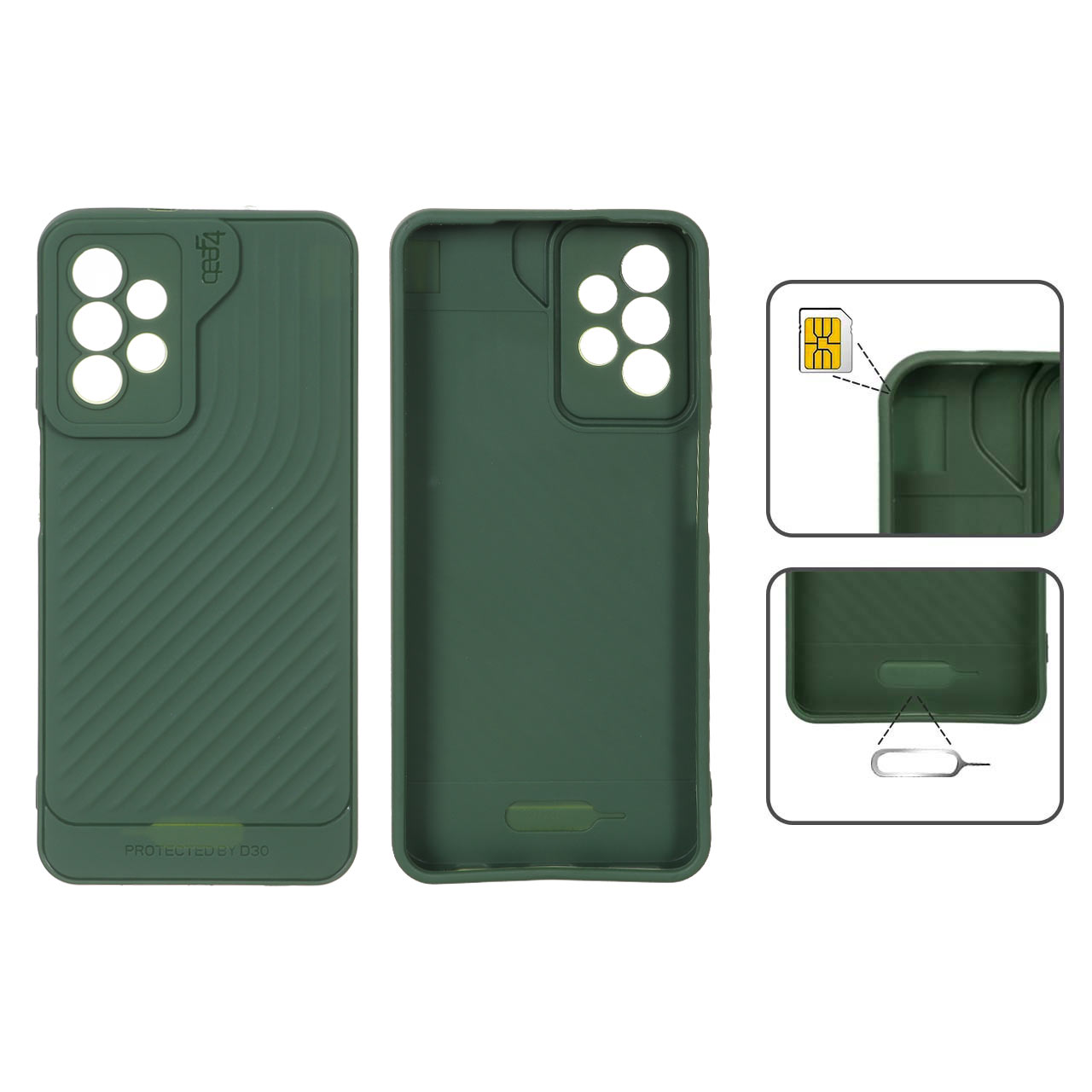 قاب Gear4 کبریتی قاب Gear4 کبریتی Samsung Galaxy A13 5G / A04s / M13 4G / M23 / F13 - سبز
