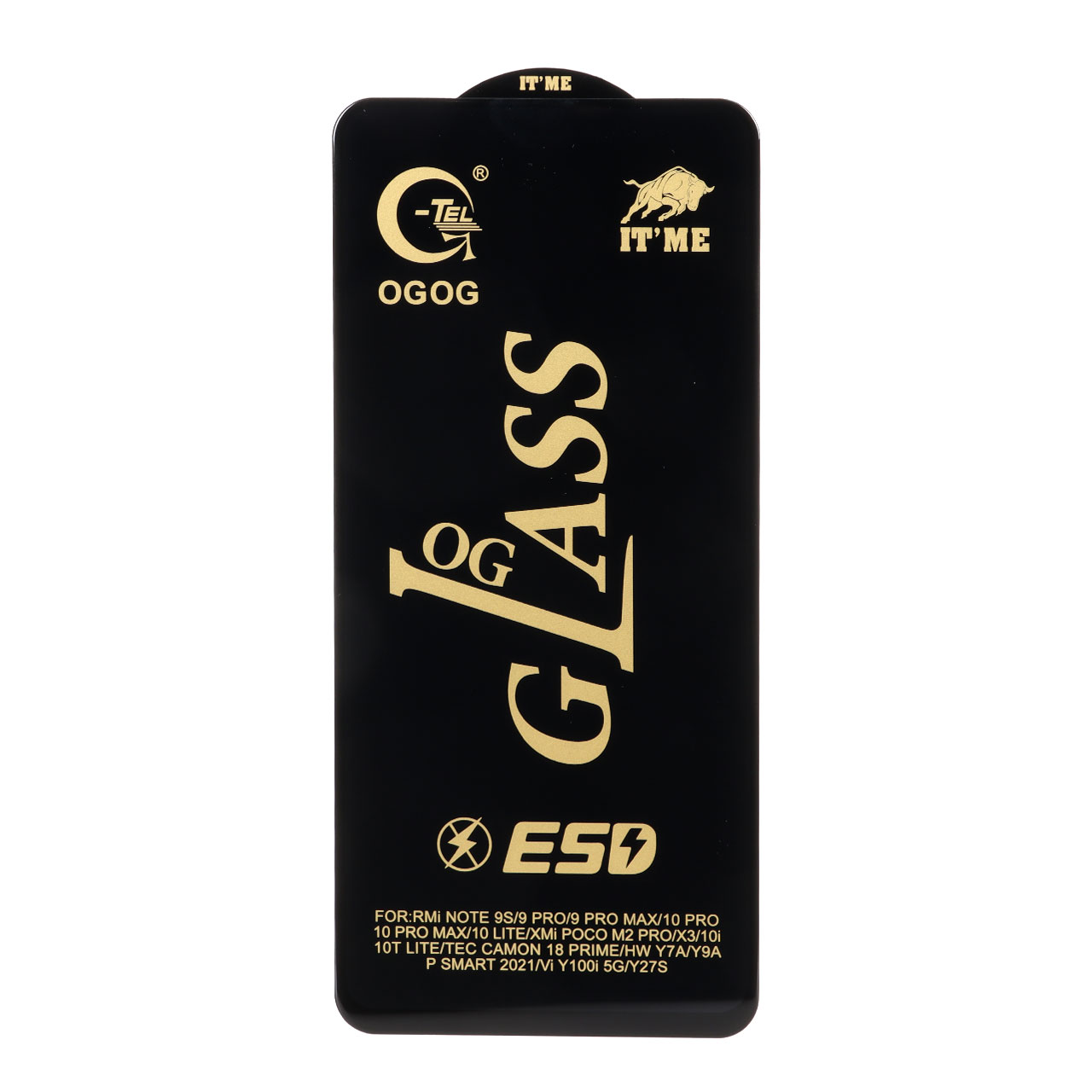 محافظ صفحه نمایش شیشه ای درجه یک Full Cover OG - ESD GTel مدل Xiaomi Poco X3 / Poco X3 Pro / Redmi Note 9S / Redmi Note 9 Pro / Redmi Note 9 Pro Max / Poco F5 Pro / Mi 12T / Mi 12T Pro / Mi 11T / Mi 11T Pro / Mi 10T / Mi 10T Pro