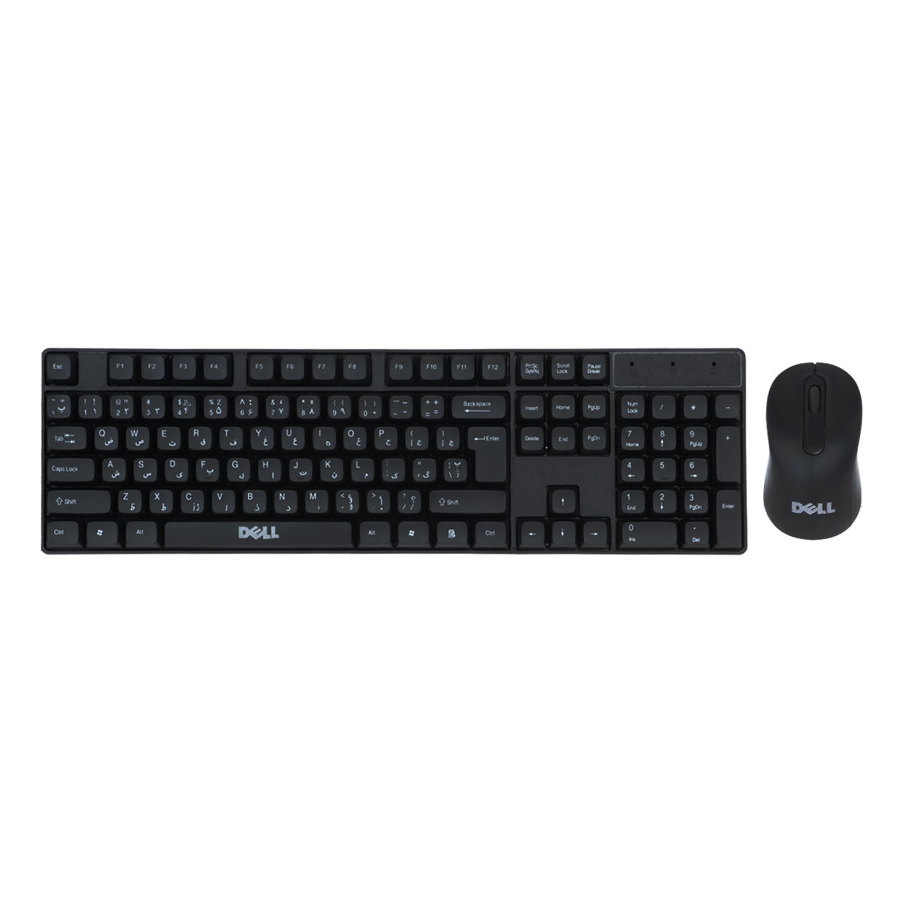 کیبورد و ماوس بی سیم DELL مدل KM632 - مشکی - RYL