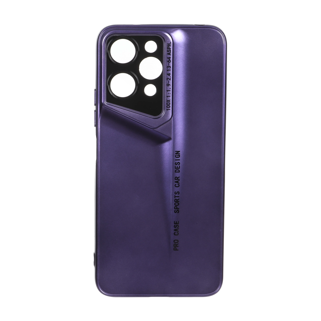 قاب Sports Design متالیک Xiaomi Redmi 12 / Poco M6 Pro 5G - بنفش