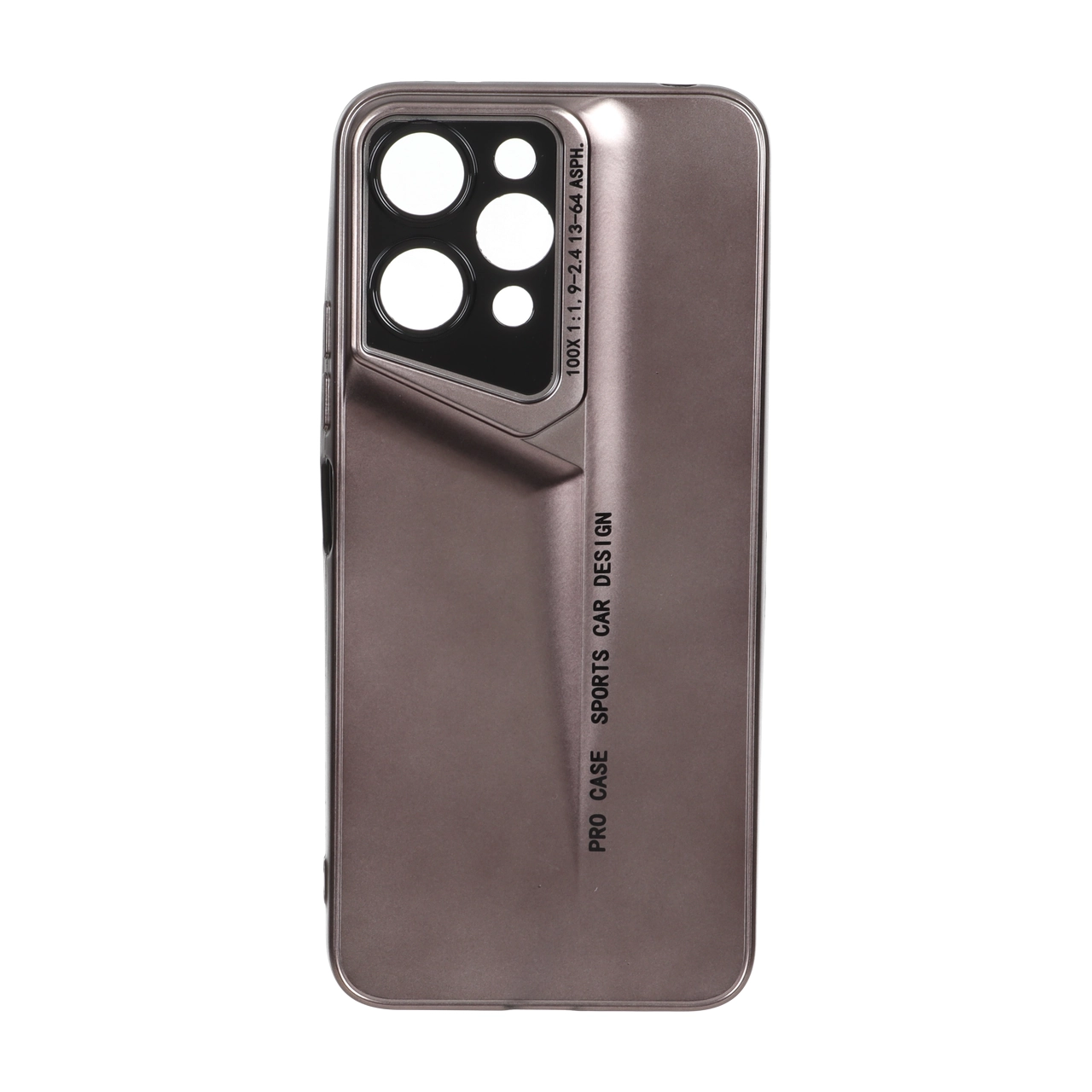 قاب Sports Design متالیک Xiaomi Redmi 12 / Poco M6 Pro 5G - بژ