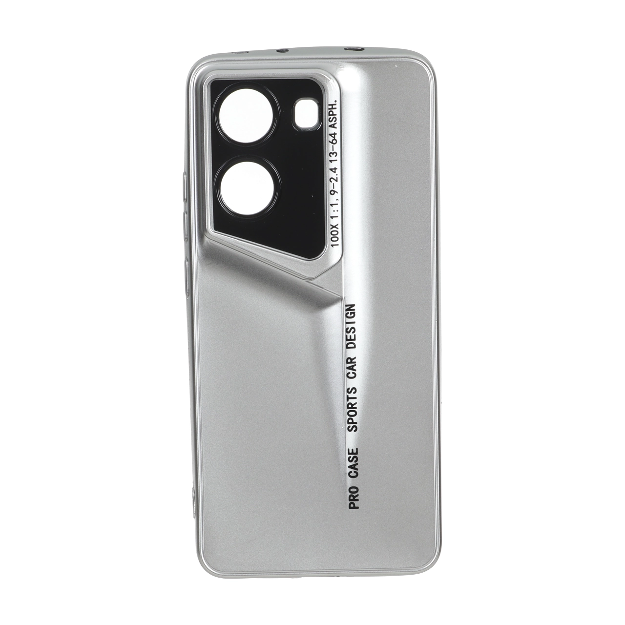 قاب Sports Design متالیک Xiaomi Poco X7 Pro - نقره ای