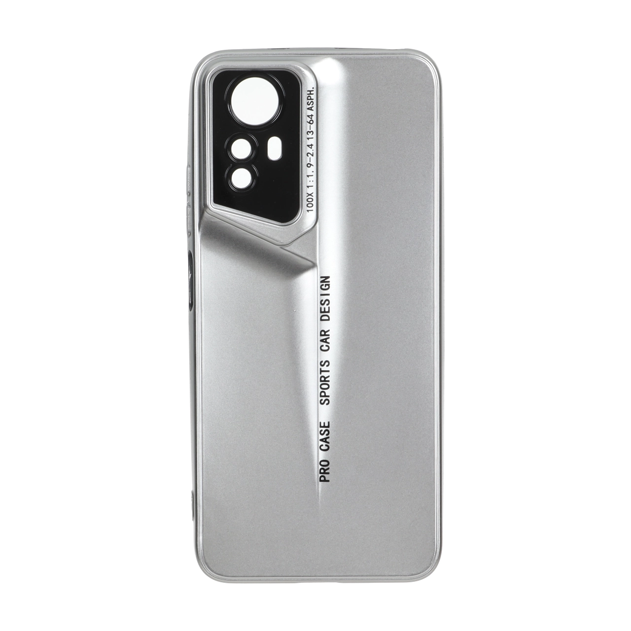 قاب Sports Design متالیک Xiaomi Redmi Note 12S - نقره ای