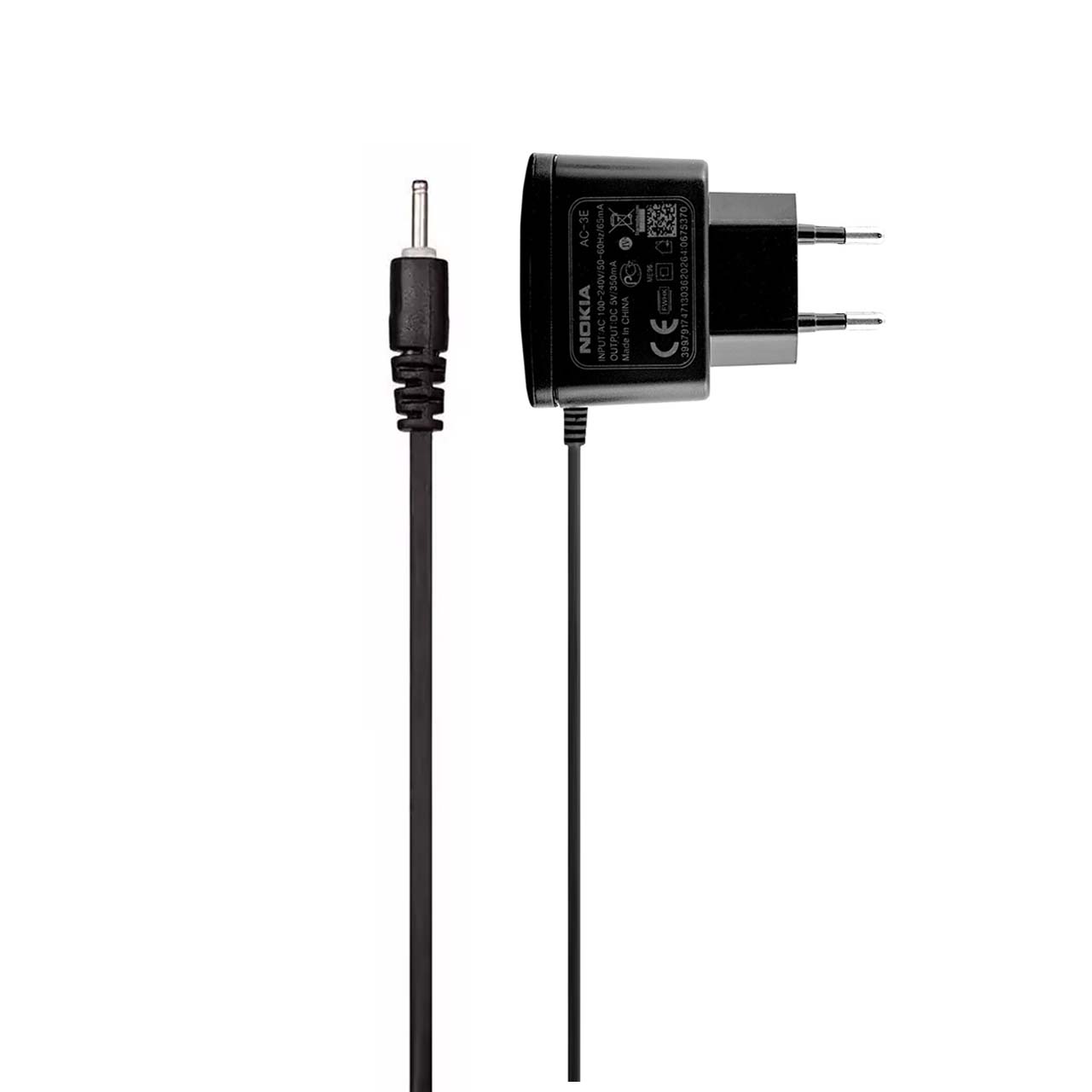 شارژر سوزنی Nokia مدل AC-3E 5V - مشکی