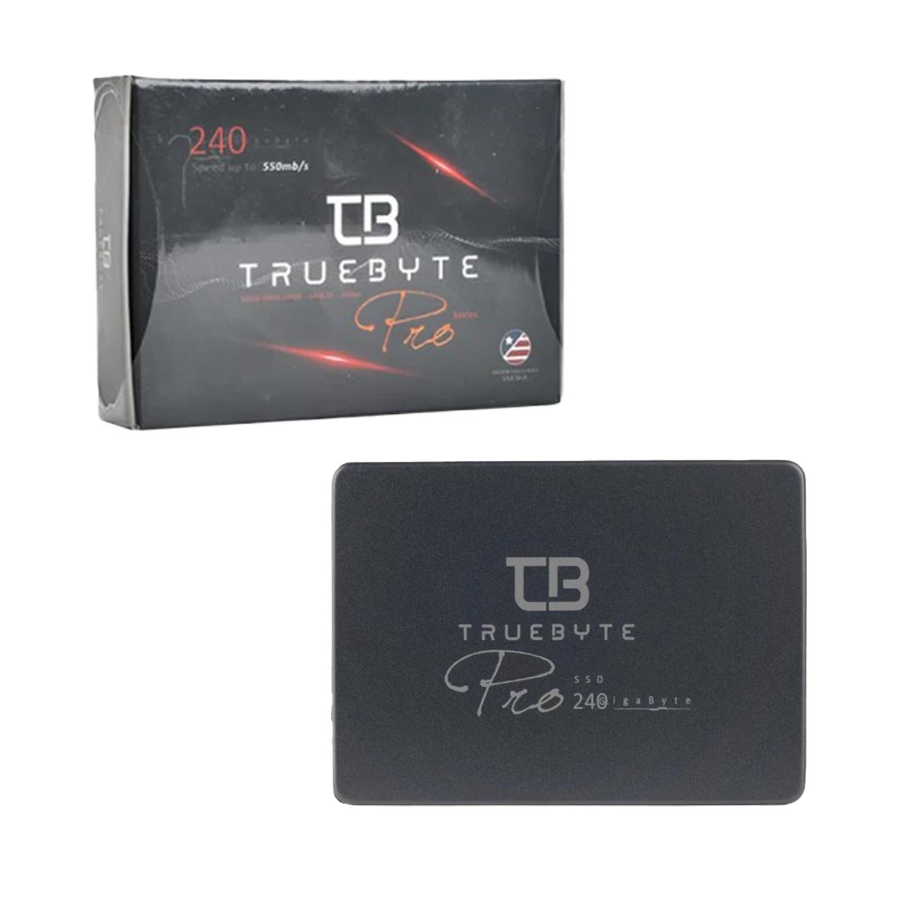 هارد TrueByte SSD مدل Pro ظرفیت 240GB - مشکی (گارانتی آی تین)