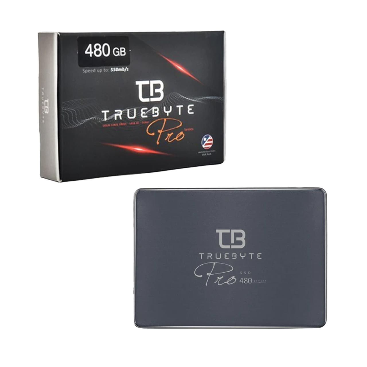 هارد TrueByte SSD مدل Pro ظرفیت 480GB - مشکی (گارانتی آی تین)