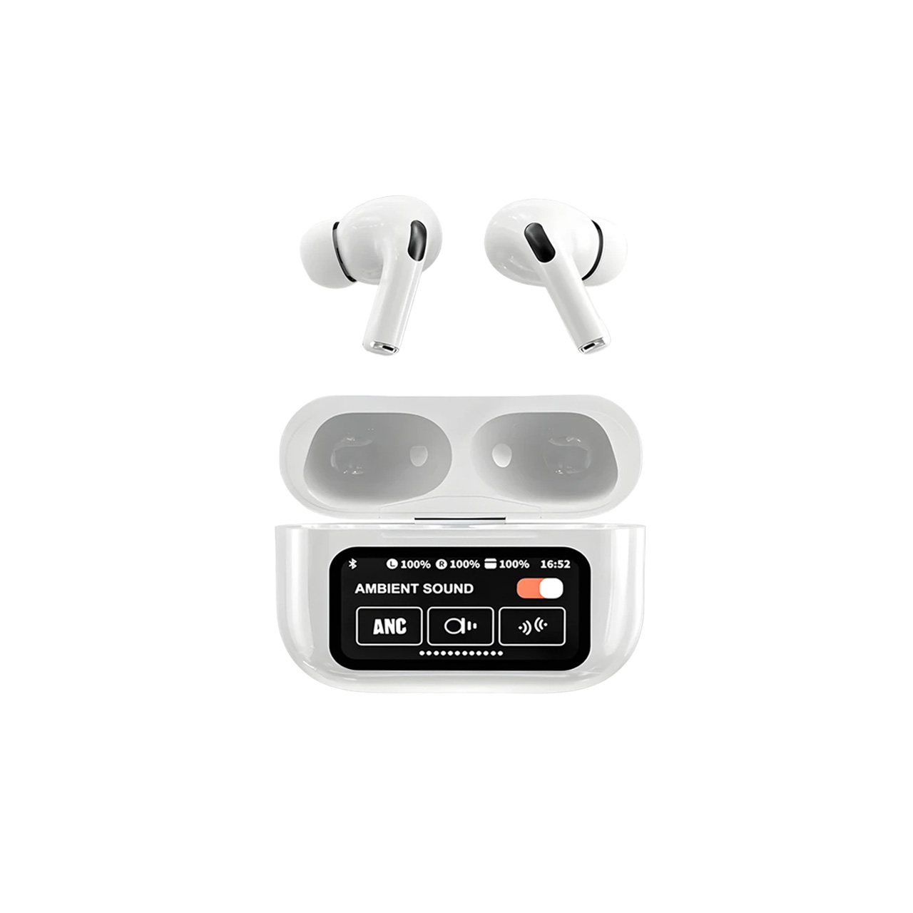 ایرفون بی سیم Touch Control ANC/ENC مدل A9 Pro - سفید (کارکرده)