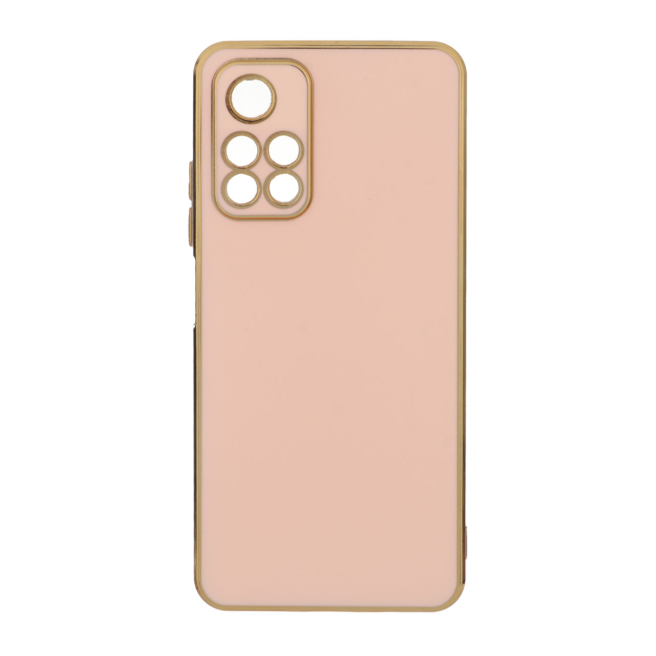 قاب محافظ لنزدار My Case مدل Xiaomi Redmi Note 11 5G / Poco M4 Pro 5G - گلبهی