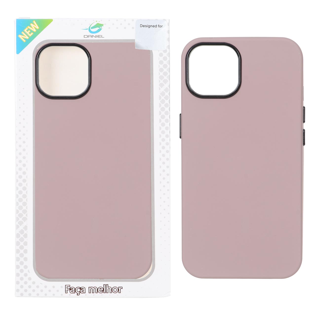 قاب Daniel دو لایه Apple iPhone 13 / iPhone 14 - کالباسی (پک دار)