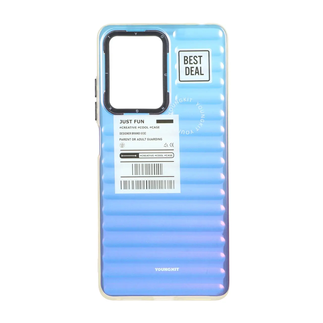قاب یانگ کیت هولوگرامی طرح دار دور مات Xiaomi Redmi Note 12 Pro 5G / Xiaomi Poco X5 Pro 5G - کد 34