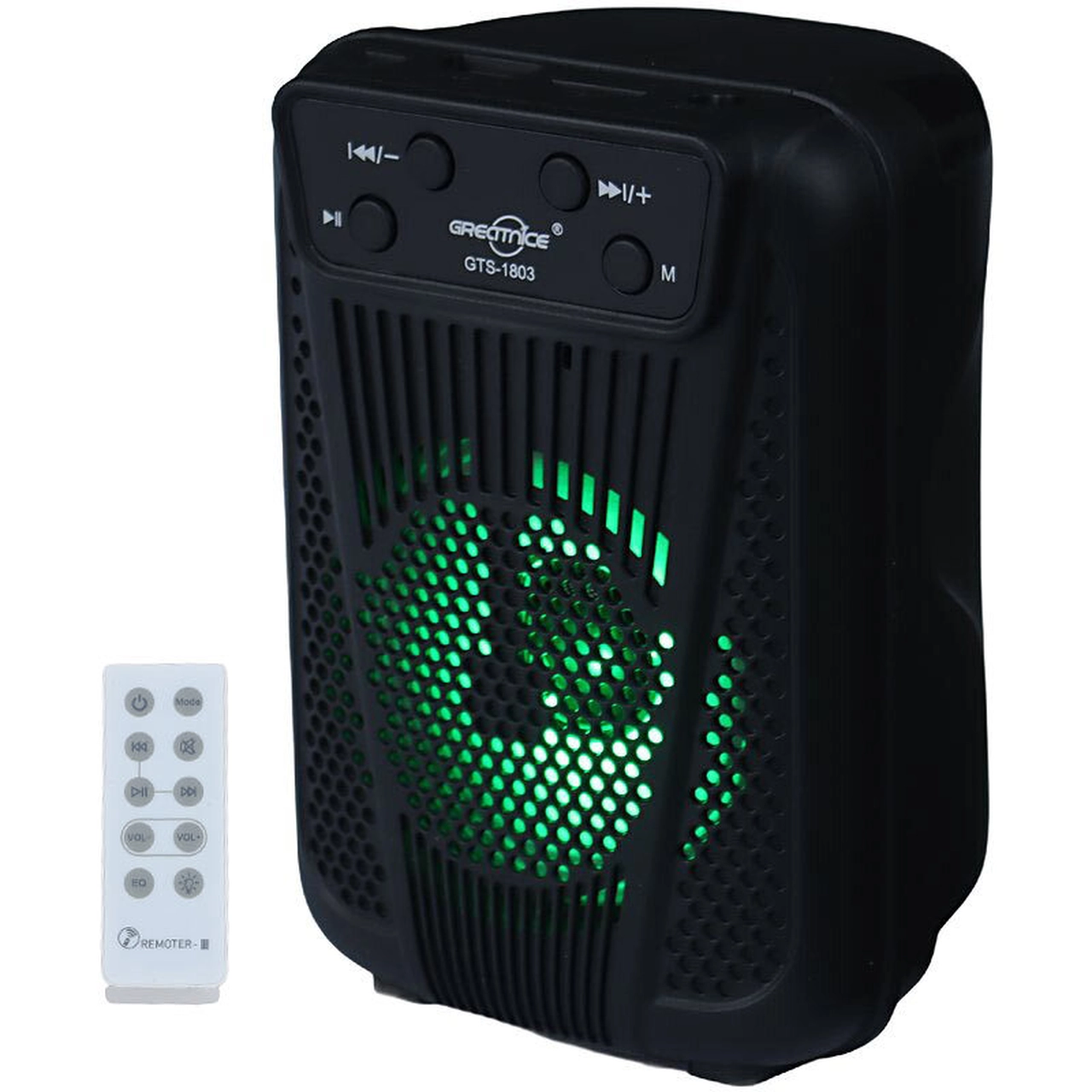 اسپیکر بی سیم Greatnice مدل GTS-1803 - مشکی - TCO