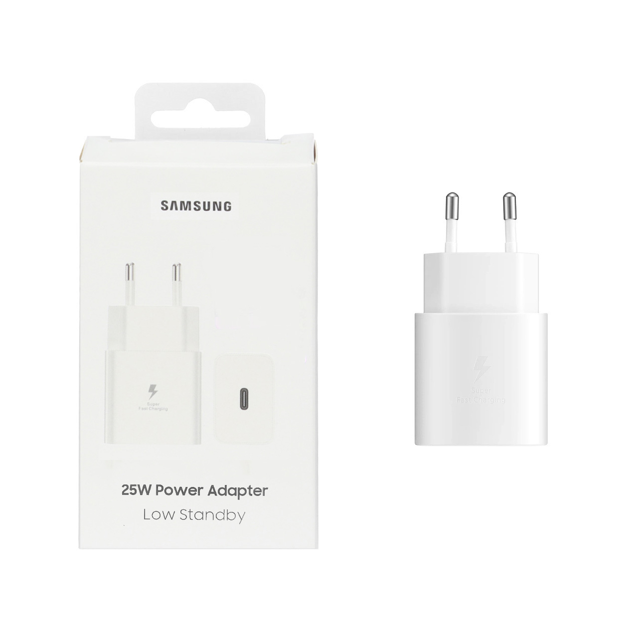 شارژر دیواری PD و فست تک پورت Samsung مدل T2510 25W - سفید (گارانتی شش ماهه شرکتی)