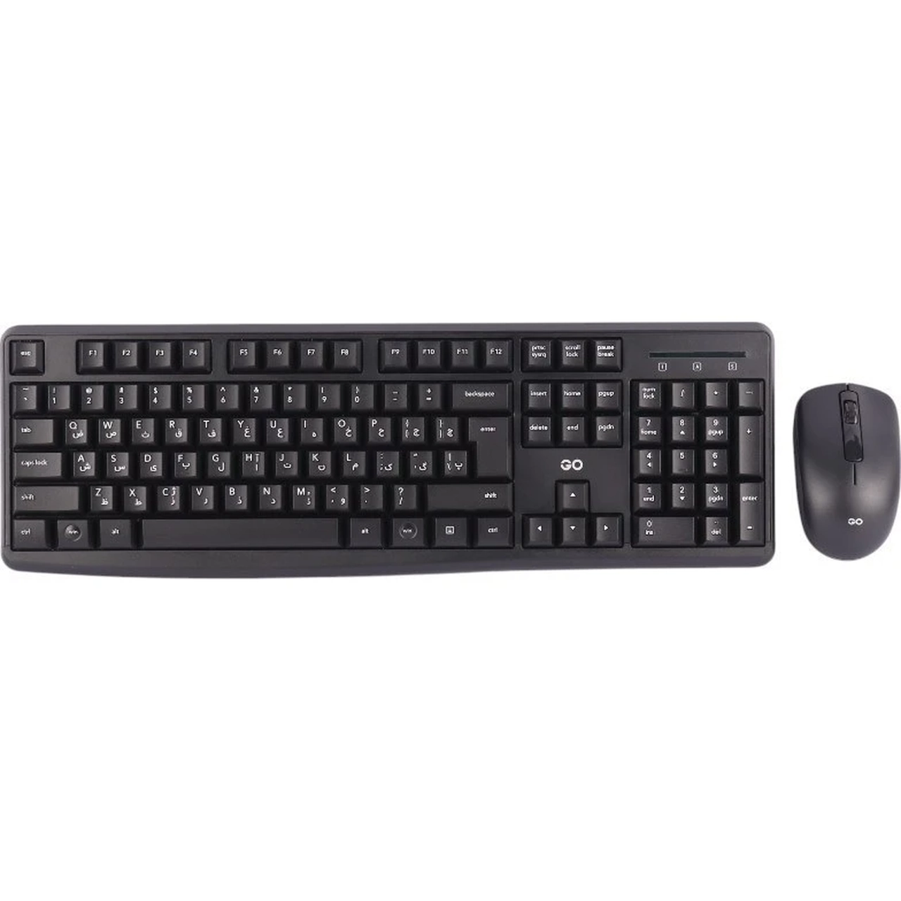 کیبورد و ماوس بی سیم FANTECH مدل GO WK894 - مشکی (گارانتی متین)