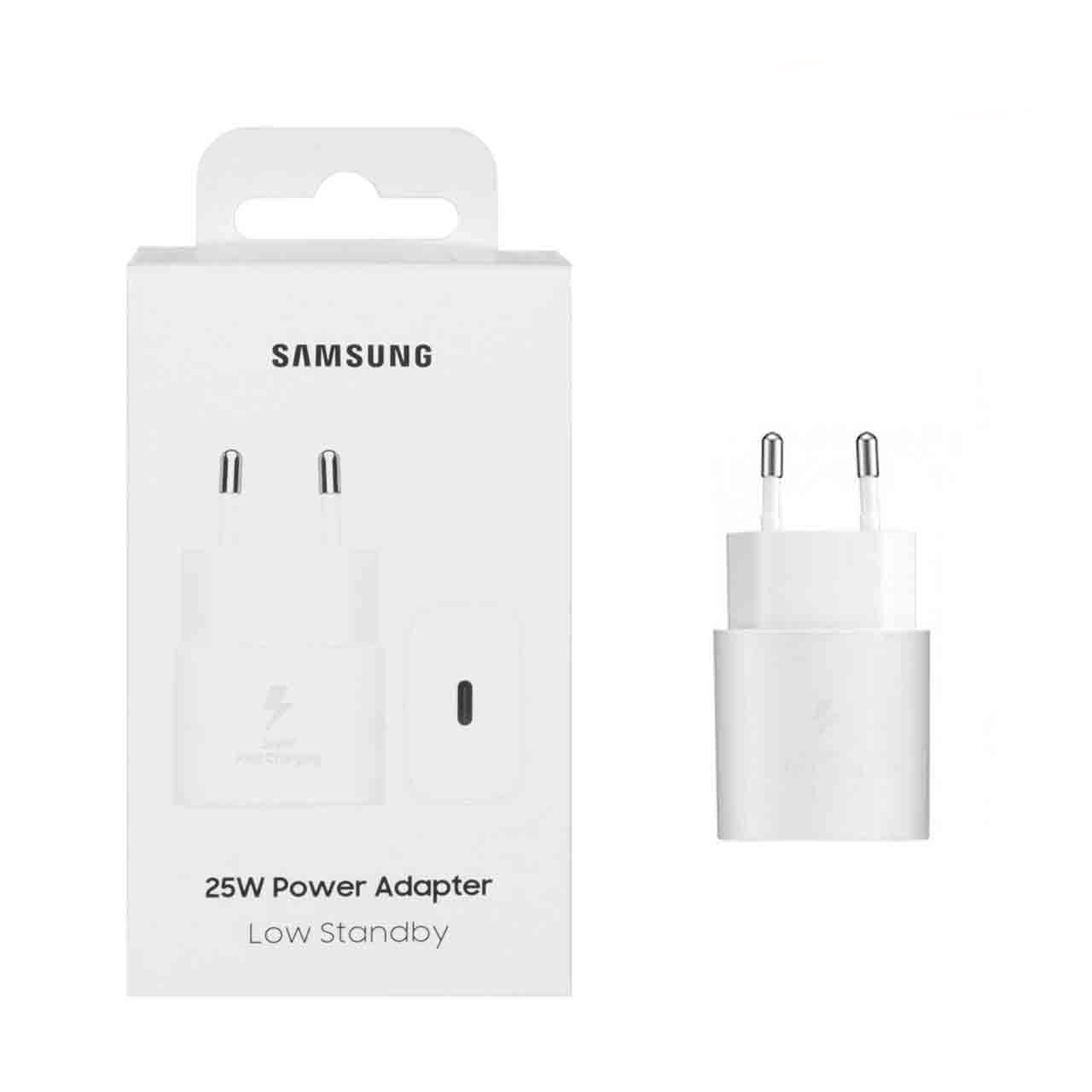 شارژر دیواری PD و فست تک پورت Samsung مدل T2510 25W - سفید - اصلی
