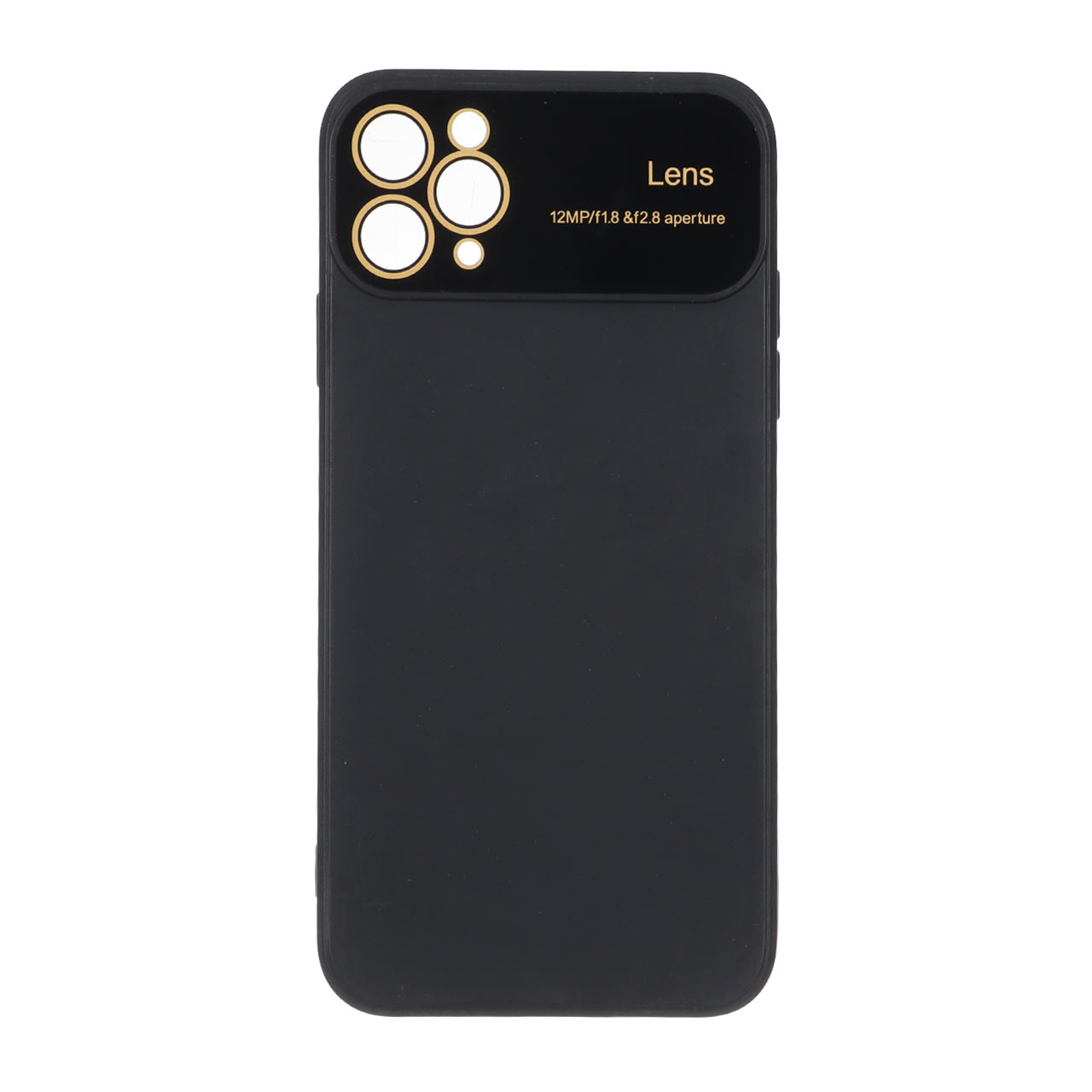 قاب محافظ لنز شیشه ای Apple iPhone 11 Pro Max - مشکی