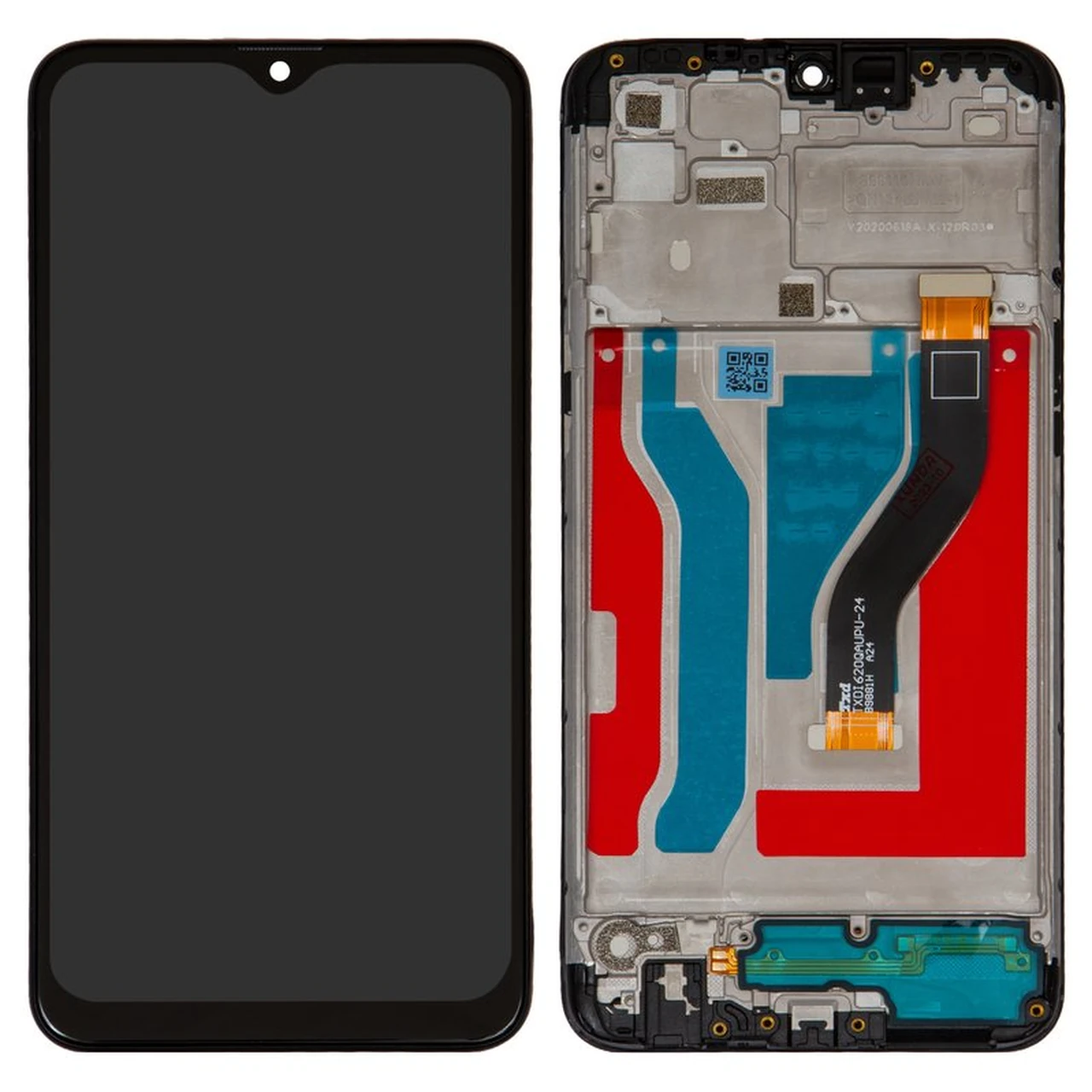 LCD SAM A10s (A107F) + FRAME Black
