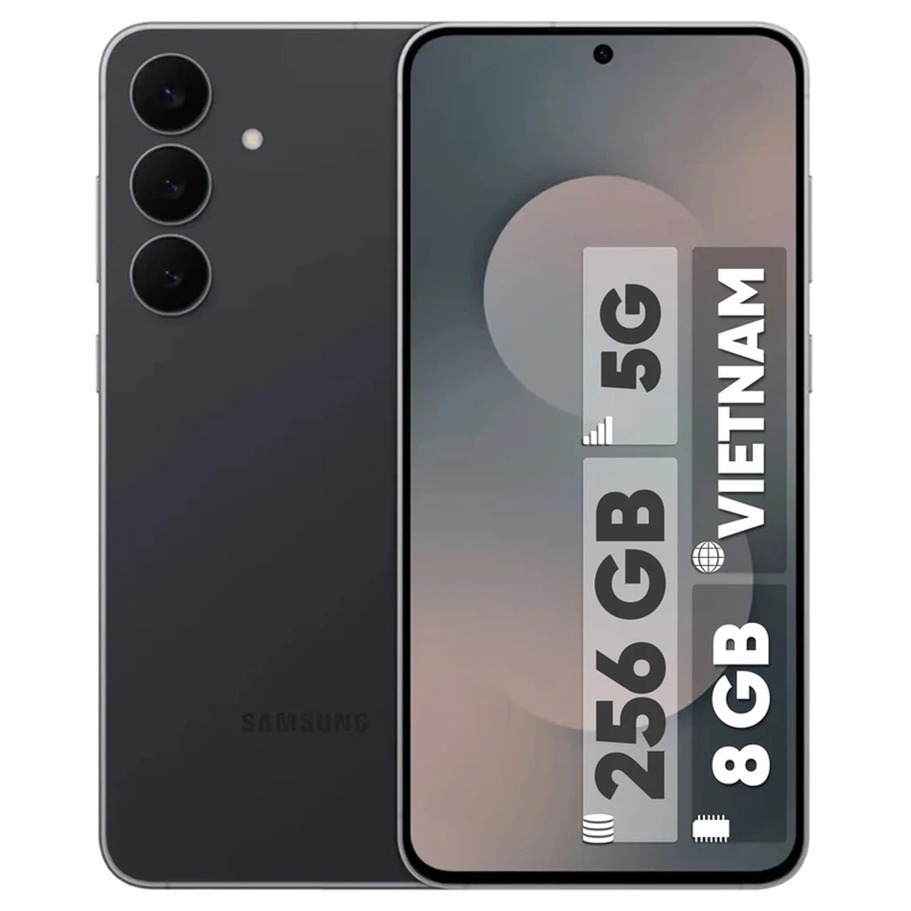 گوشی موبایل Samsung مدل Galaxy S25 FE 5G (RAM 8) ظرفیت 256GB - مشکی - به همراه شارژر (Jetblack) (ویتنام)