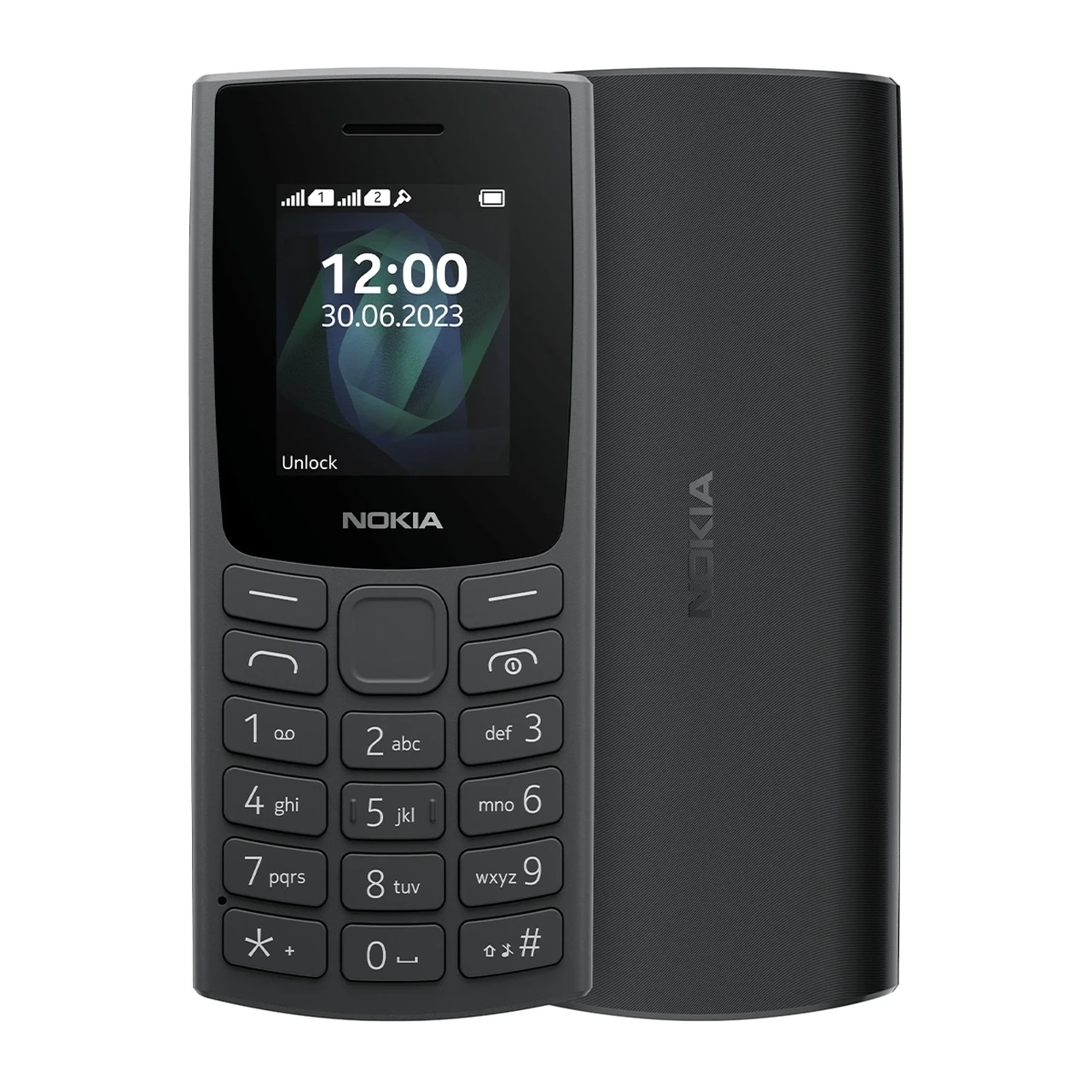 گوشی موبایل Nokia مدل 2024-105 دو سیم کارت - ذغالی - مونتاژ ایران تحت لیسانس نوکیا (گارانتی سامتل)